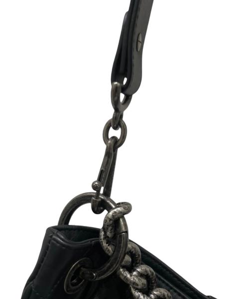 CHANEL（シャネル）CHANEL (シャネル) ココプリーツ2WAYホーボーバッグ ブラックの古着・服飾アイテム