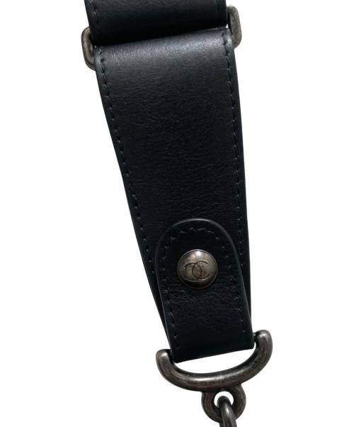 CHANEL（シャネル）CHANEL (シャネル) ココプリーツ2WAYホーボーバッグ ブラックの古着・服飾アイテム