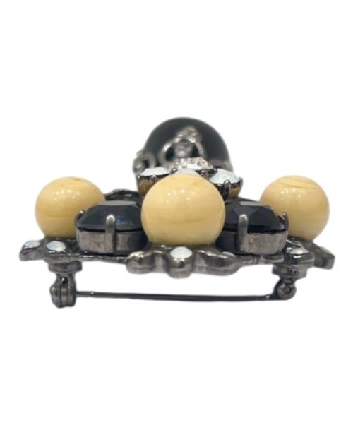 CHANEL（シャネル）CHANEL (シャネル) ココマーク フェイクパールブローチ ブラックの古着・服飾アイテム