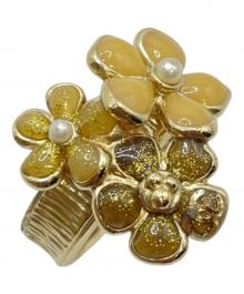 CHANEL（シャネル）の古着「フラワーモチーフリング」