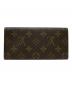 LOUIS VUITTON (ルイ ヴィトン) ポルトサークルバイフォールド/ポルト・円 ブラウン：30000円