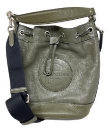 COACH（コーチ）の古着「COACH デンプシードローストリングバケットバッグ」｜オリーブ