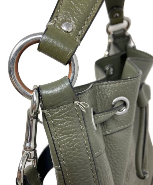 COACH（コーチ）COACH (コーチ) COACH デンプシードローストリングバケットバッグ オリーブの古着・服飾アイテム