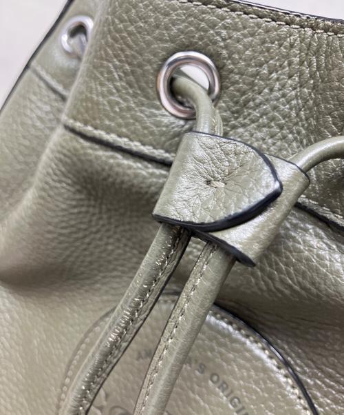 COACH（コーチ）COACH (コーチ) COACH デンプシードローストリングバケットバッグ オリーブの古着・服飾アイテム