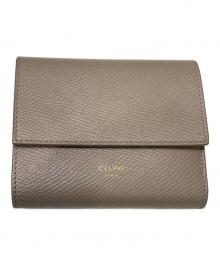 CELINE（セリーヌ）の古着「コンパクトウォレット」｜グレージュ