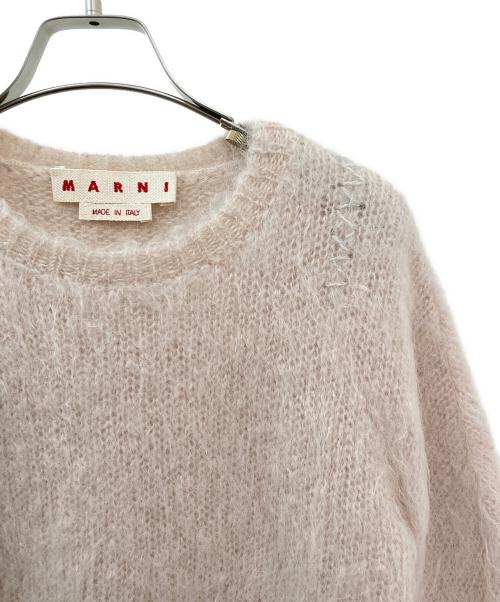 MARNI（マルニ）MARNI (マルニ) ROUNDNECK SWEATER ライトピンク サイズ:40の古着・服飾アイテム