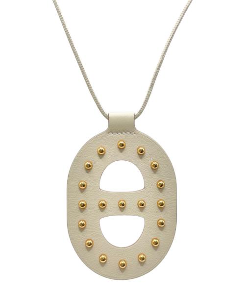 HERMES（エルメス）HERMES (エルメス) シェーヌダンクルGM アイボリー サイズ:GMの古着・服飾アイテム