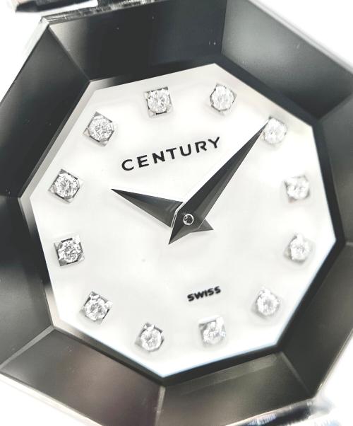 CENTURY（センチュリー）CENTURY (センチュリー) Time Gem タイムジェム 12Pダイヤ 23mm/シェル文字盤 シェル文字盤 サイズ:23.0㎜/16.0㎝の古着・服飾アイテム