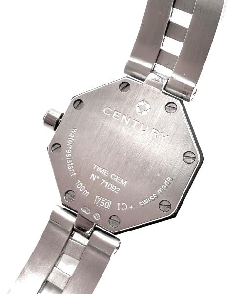 CENTURY（センチュリー）CENTURY (センチュリー) Time Gem タイムジェム 12Pダイヤ 23mm/シェル文字盤 シェル文字盤 サイズ:23.0㎜/16.0㎝の古着・服飾アイテム