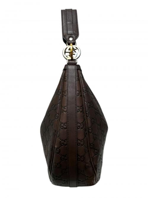 GUCCI（グッチ）GUCCI (グッチ) ワンショルダーバッグ/232962 ダークブラウン サイズ:-の古着・服飾アイテム