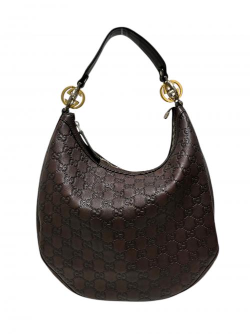 GUCCI（グッチ）GUCCI (グッチ) ワンショルダーバッグ/232962 ダークブラウン サイズ:-の古着・服飾アイテム