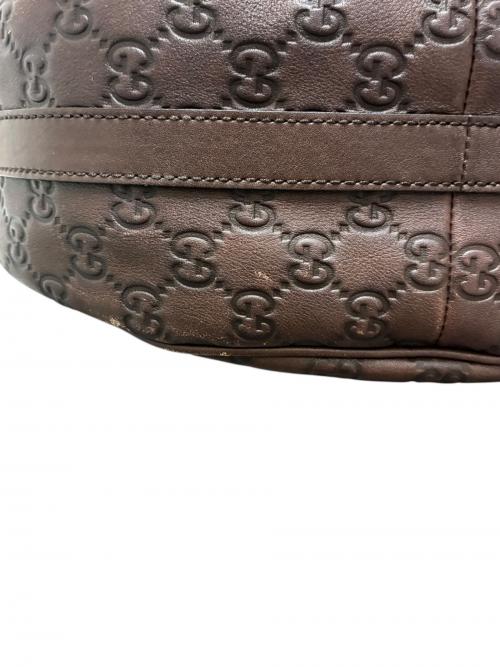 GUCCI（グッチ）GUCCI (グッチ) ワンショルダーバッグ/232962 ダークブラウン サイズ:-の古着・服飾アイテム