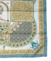 中古・古着 HERMES (エルメス) カレ90《CIELS BYZANTINS（ビザンチンの空）》 スカイブルー：25000円