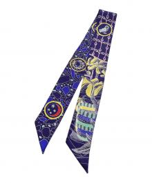 HERMES（エルメス）の古着「ツィリー/La Danse des Amazones/アマゾンのダンス」｜ブルー