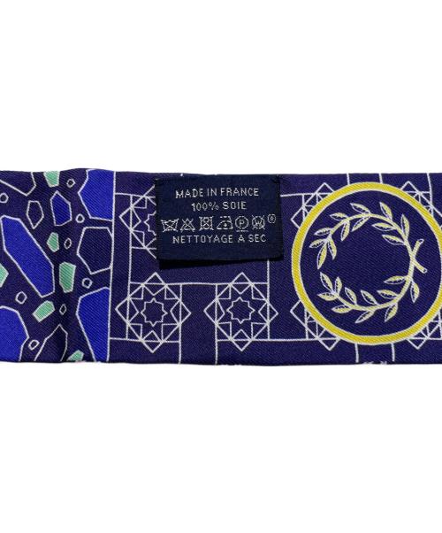 HERMES（エルメス）HERMES (エルメス) ツィリー/La Danse des Amazones/アマゾンのダンス ブルーの古着・服飾アイテム