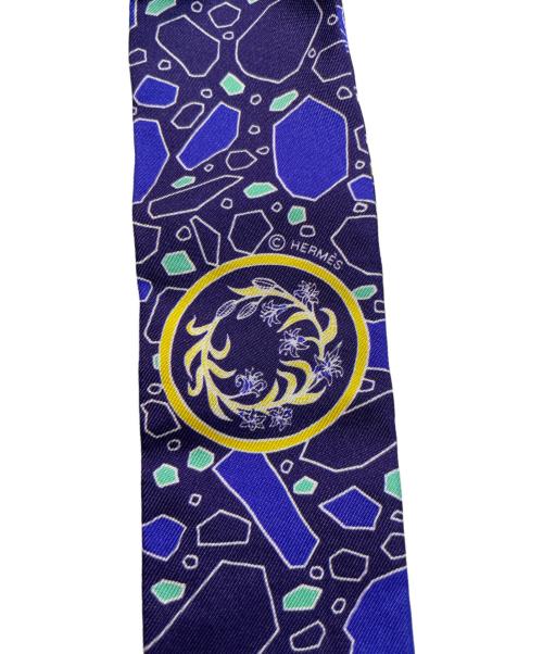 HERMES（エルメス）HERMES (エルメス) ツィリー/La Danse des Amazones/アマゾンのダンス ブルーの古着・服飾アイテム