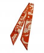 HERMESエルメス）の古着「ツィリー/BRIDES DE GALA」｜オレンジ