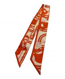 HERMES（エルメス）の古着「ツィリー/BRIDES DE GALA」｜オレンジ