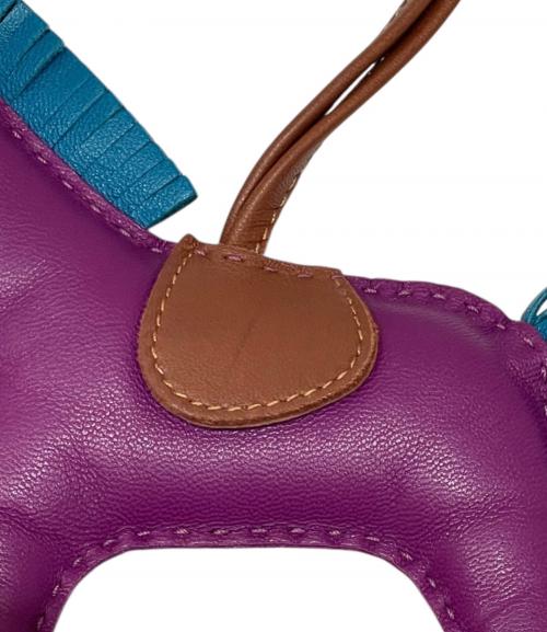 HERMES（エルメス）HERMES (エルメス) ロデオMM/チャーム アネモネ×ブルーイズミール×フォーブ サイズ:MMの古着・服飾アイテム