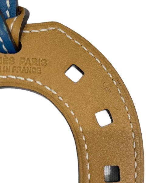 HERMES（エルメス）HERMES (エルメス) パドック シュバル チャーム ブルーの古着・服飾アイテム