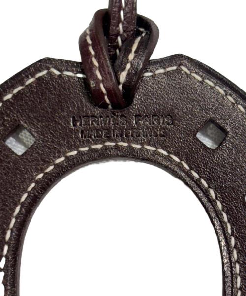 HERMES（エルメス）HERMES (エルメス) パドックシュバル チャーム ブラウンの古着・服飾アイテム