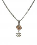 CHANELシャネル）の古着「カメリアネックレス」｜シルバー