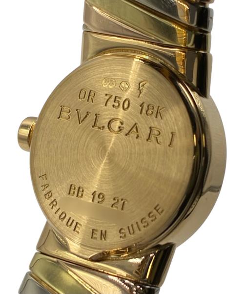 BVLGARI（ブルガリ）BVLGARI (ブルガリ) トゥボガス BB192T 黒文字盤 サイズ:19mm/15cmの古着・服飾アイテム