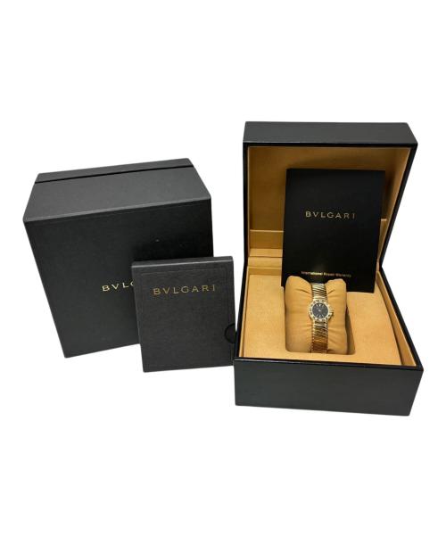BVLGARI（ブルガリ）BVLGARI (ブルガリ) トゥボガス BB192T 黒文字盤 サイズ:19mm/15cmの古着・服飾アイテム