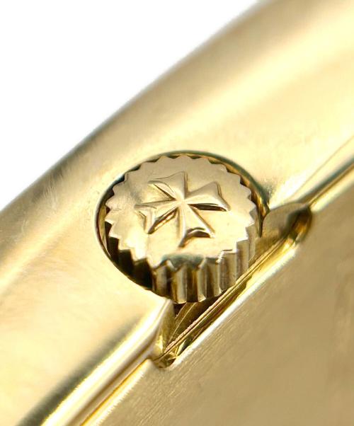 VACHERON CONSTANTIN（ヴァシュロンコンスタンタン）VACHERON CONSTANTIN MCMLXXII 1972 Asymmetrical Ref:37010/000R-8846/アシメトリカル K18RG 手巻き ベゼルダイヤ/シルバー文字盤/26mm×36mmの古着・服飾アイテム