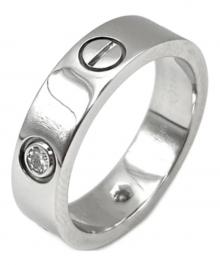Cartier（カルティエ）の古着「Love Ring 3P Diamond ラブリング 3Pダイヤ」