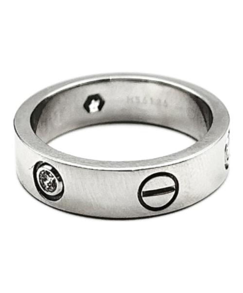 Cartier（カルティエ）Cartier (カルティエ) Love Ring 3P Diamond ラブリング 3Pダイヤ サイズ:16号の古着・服飾アイテム