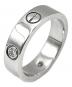 Cartier（カルティエ）の古着「Love Ring 3P Diamond ラブリング 3Pダイヤ」
