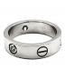 Cartier (カルティエ) Love Ring 3P Diamond ラブリング 3Pダイヤ サイズ:16号：320000円