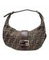 FENDI（フェンディ）の古着「ズッカセミショルダーバッグ」｜ブラウン