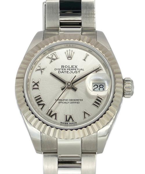 ROLEX（ロレックス）ROLEX (ロレックス) Lady Datejust 28 レディ デイトジャスト 28mm Ref.279174 シルバー文字盤 シルバー文字盤 サイズ:28mmの古着・服飾アイテム