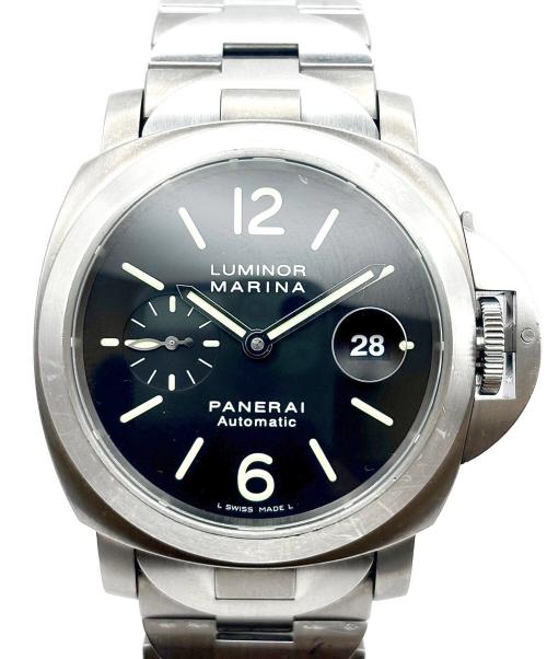 PANERAI（パネライ）PANERAI (パネライ) Luminor Marina ルミノール マリーナ Ref.PAM00221 黒文字盤 黒文字盤 サイズ:44mm/18cmの古着・服飾アイテム