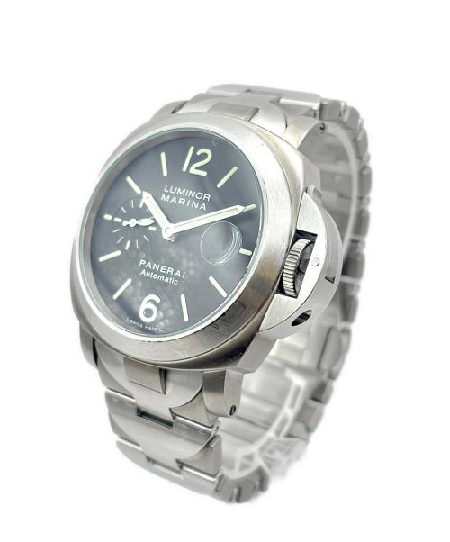 PANERAI（パネライ）PANERAI (パネライ) Luminor Marina ルミノール マリーナ Ref.PAM00221 黒文字盤 黒文字盤 サイズ:44mm/18cmの古着・服飾アイテム
