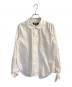 BLACK COMME des GARCONS（ブラックコムデギャルソン）の古着「丸襟リボンシャツ」｜ホワイト