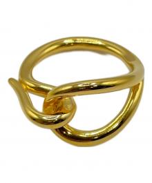 HERMES（エルメス）の古着「ジャンボ スカーフリング」｜ゴールド