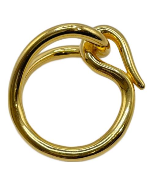 HERMES（エルメス）HERMES (エルメス) ジャンボ スカーフリング ゴールド サイズ:約14号の古着・服飾アイテム