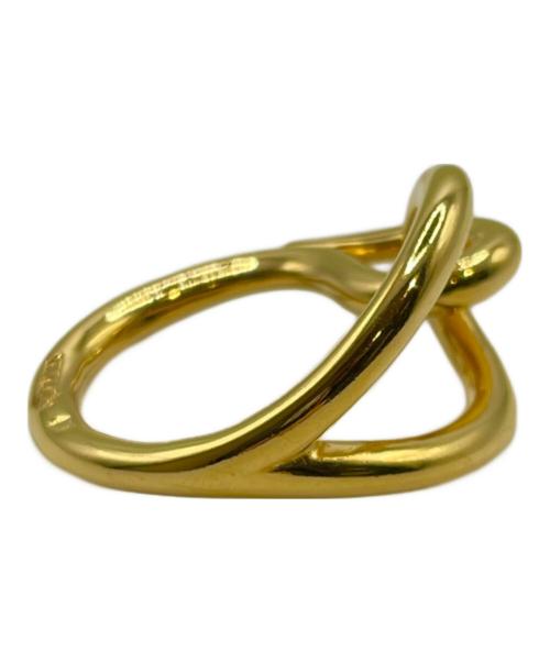 HERMES（エルメス）HERMES (エルメス) ジャンボ スカーフリング ゴールド サイズ:約14号の古着・服飾アイテム