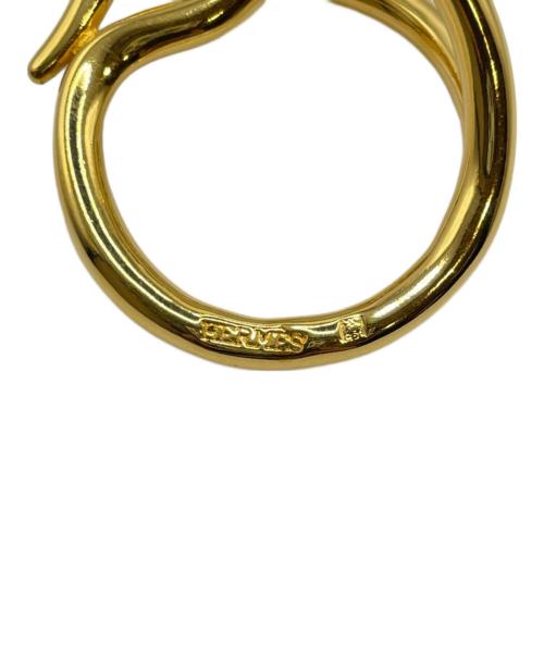 HERMES（エルメス）HERMES (エルメス) ジャンボ スカーフリング ゴールド サイズ:約14号の古着・服飾アイテム