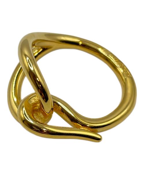 HERMES（エルメス）HERMES (エルメス) ジャンボ スカーフリング ゴールド サイズ:約14号の古着・服飾アイテム