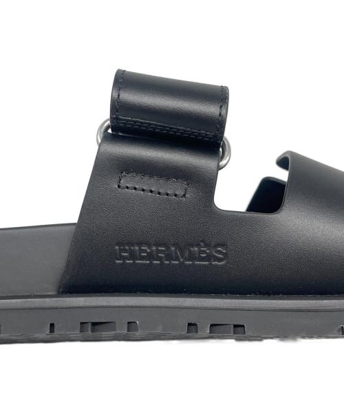 HERMES（エルメス）HERMES (エルメス) シプレ ベロクロサンダル ブラック サイズ:42.5 未使用品の古着・服飾アイテム