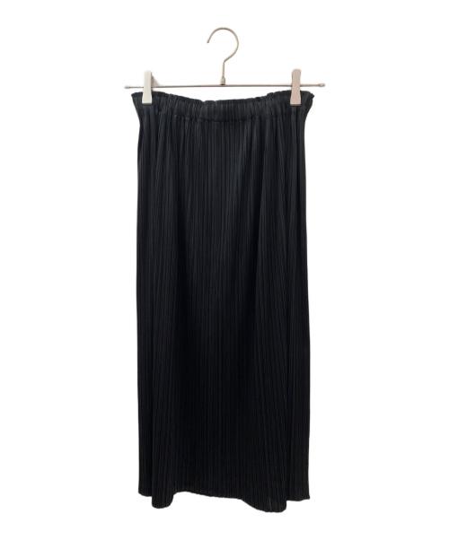 PLEATS PLEASE（プリーツプリーズ）PLEATS PLEASE (プリーツプリーズ) プリーツスカート ブラック サイズ:3の古着・服飾アイテム