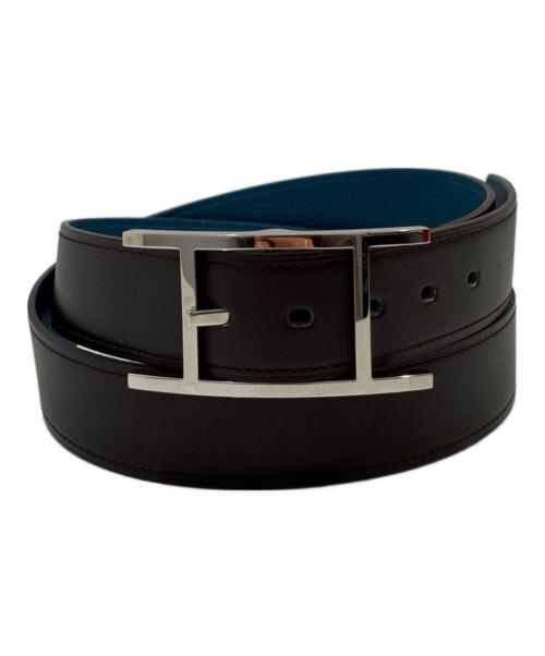 HERMES（エルメス）HERMES (エルメス) ベルト 《カンタン》 32 ダークブラウン サイズ:100の古着・服飾アイテム