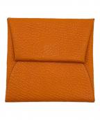 HERMESエルメス）の古着「コインケース」｜オレンジ