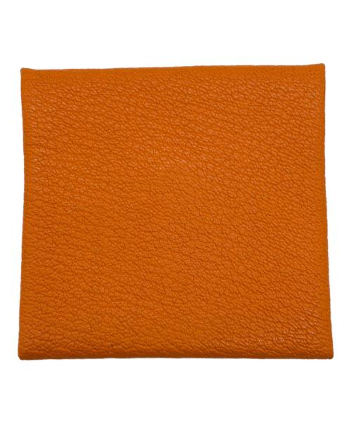 HERMES（エルメス）HERMES (エルメス) コインケース オレンジの古着・服飾アイテム