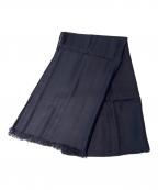 LORO PIANAロロピアーナ）の古着「シルクカシミヤストール」｜ネイビー