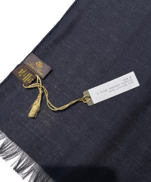 LORO PIANA（ロロピアーナ）LORO PIANA (ロロピアーナ) シルクカシミヤストール ネイビーの古着・服飾アイテム